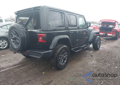 2024 Jeep Wrangler 4-Door Sport S 4X4 z USA, uszkodzony, nr VIN 1C4PJXDG6RW346737